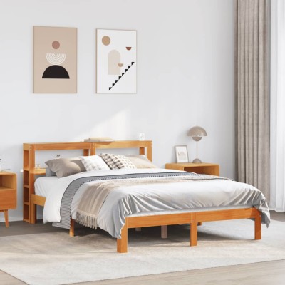 Bed frame without mattress,...