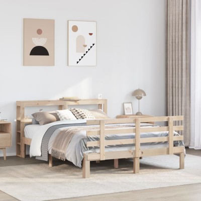 Bed frame with headboard,...