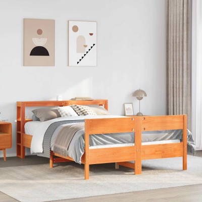 Bed frame without mattress,...