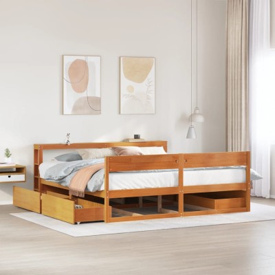 Bed frame without mattress,...