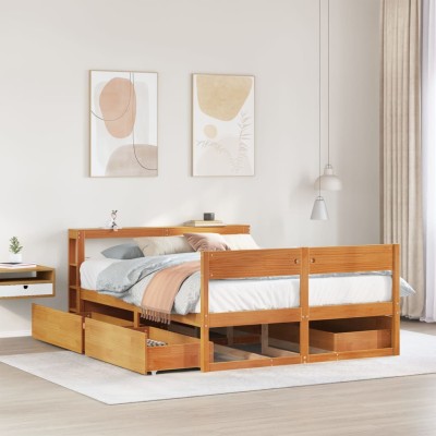 Bed frame without mattress,...