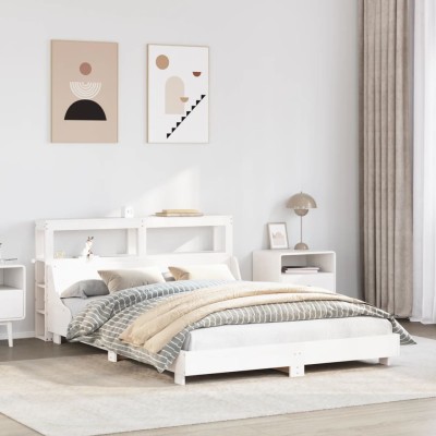 Bed frame without mattress,...