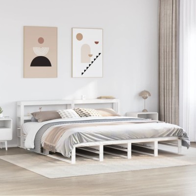 Bed frame without mattress,...