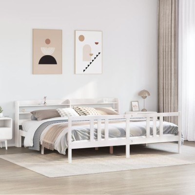 Bed frame with headboard...