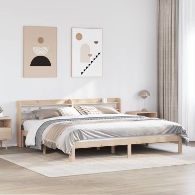 Bed frame with headboard,...