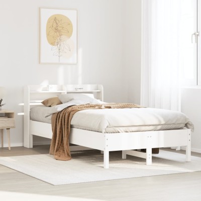 Bed frame without mattress,...