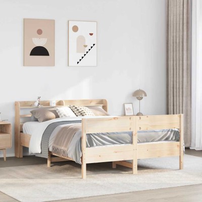 Bed frame without mattress,...