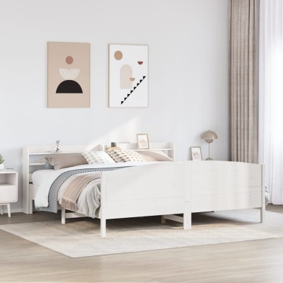 Bed frame without mattress,...