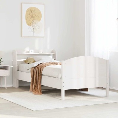 Bed frame without mattress,...