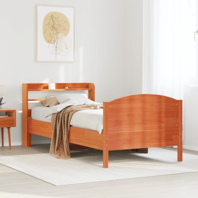 Bed frame without mattress,...