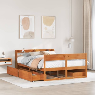 Bed frame without mattress,...
