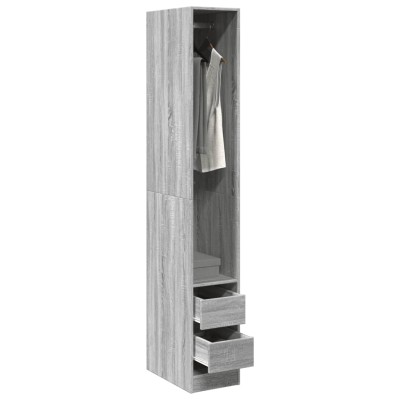 Wardrobe, gray oak,...