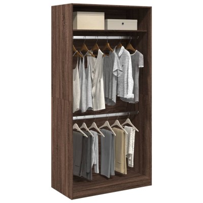 Wardrobe, brown oak,...