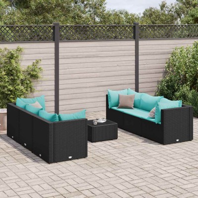 Garden set with cushions, 7...