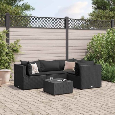 Garden set with cushions, 5...