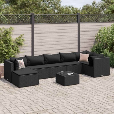Garden set with cushions, 8...