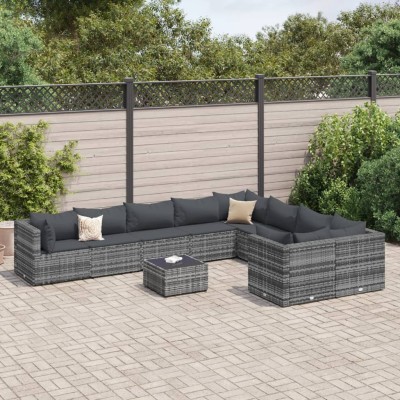 Garden set with cushions,...