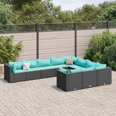 Garden set with cushions,...