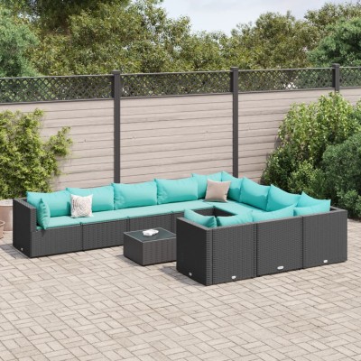 Garden set with cushions,...