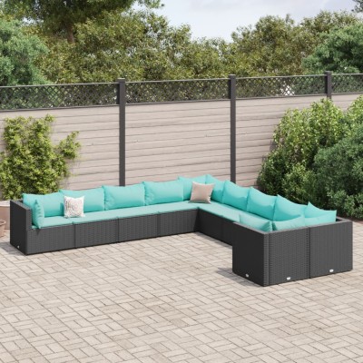 Garden set with cushions,...