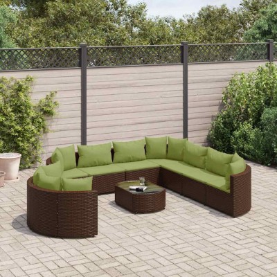 Garden set with cushions,...