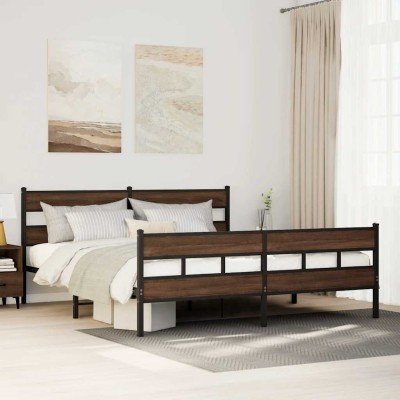 Bed frame without mattress,...