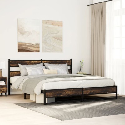 Bed frame without mattress,...