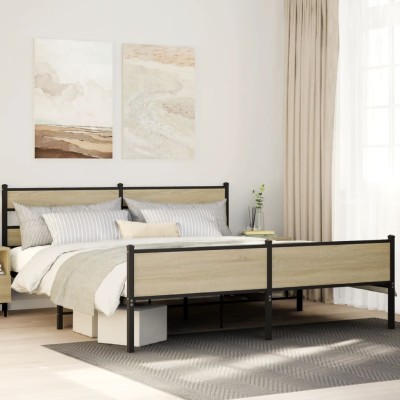 Bed frame without mattress,...