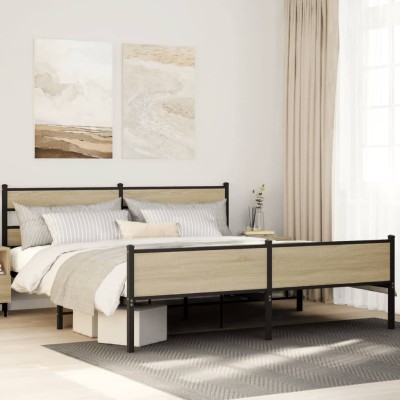 Bed frame without mattress,...