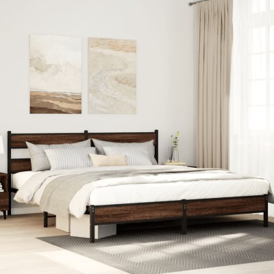 Bed frame without mattress,...