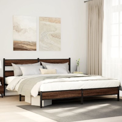 Bed frame without mattress,...