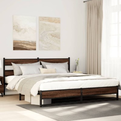 Bed frame without mattress,...