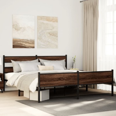 Bed frame without mattress,...