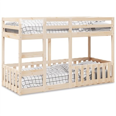 Bunk bed, 75x190cm, solid...