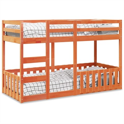 Bunk bed, wax brown,...