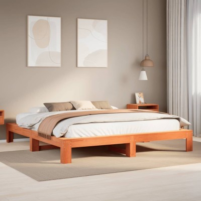 Bed frame without mattress,...