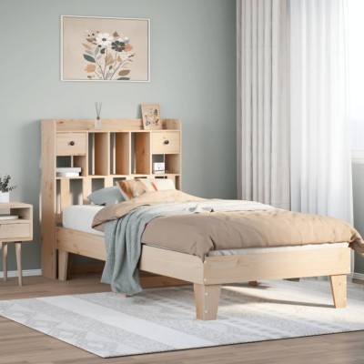 Bed frame without mattress,...