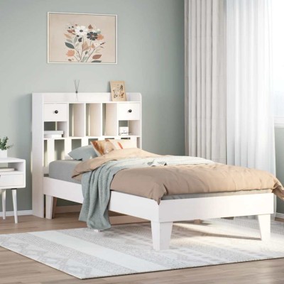 Bed frame without mattress,...