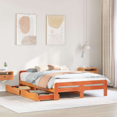 Bed frame without mattress,...