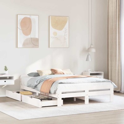 Bed frame without mattress,...