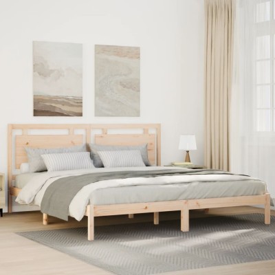 Bed frame without mattress,...