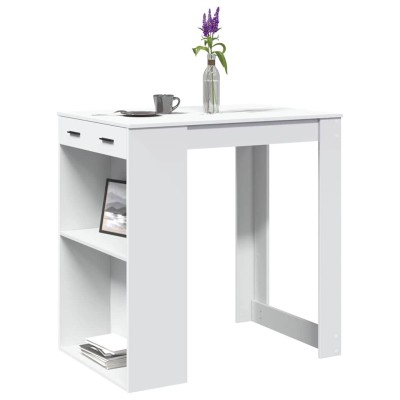 Bar table, white,...