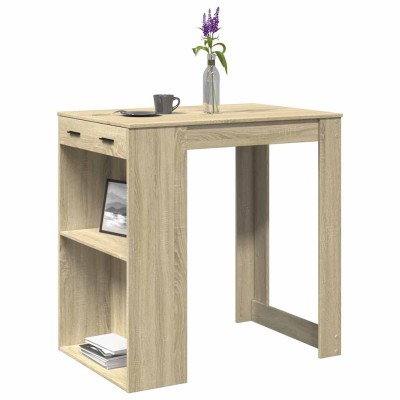 Bar table, sonoma oak,...