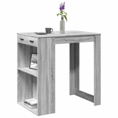 Bar table, gray oak,...