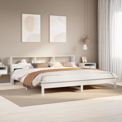 Bed frame without mattress,...