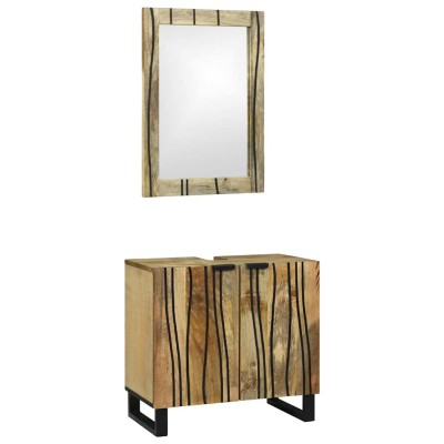 Bathroom cabinet set 2 pcs...
