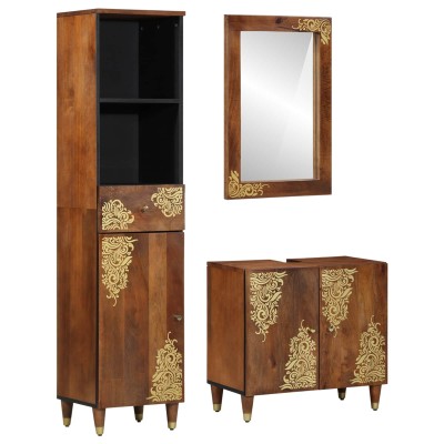 Bathroom cabinet set 3 pcs...
