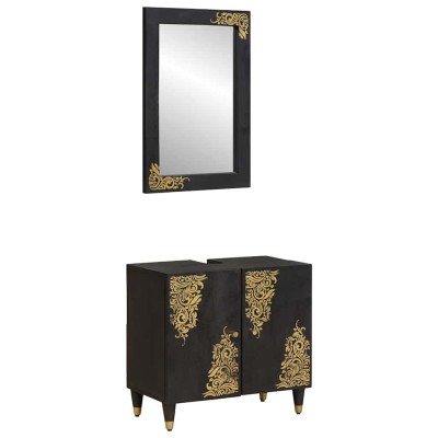 Bathroom cabinet set 2 pcs...