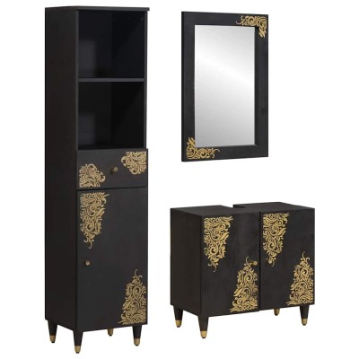 Bathroom cabinet set 3 pcs...