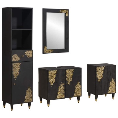 Bathroom cabinet set 4 pcs...